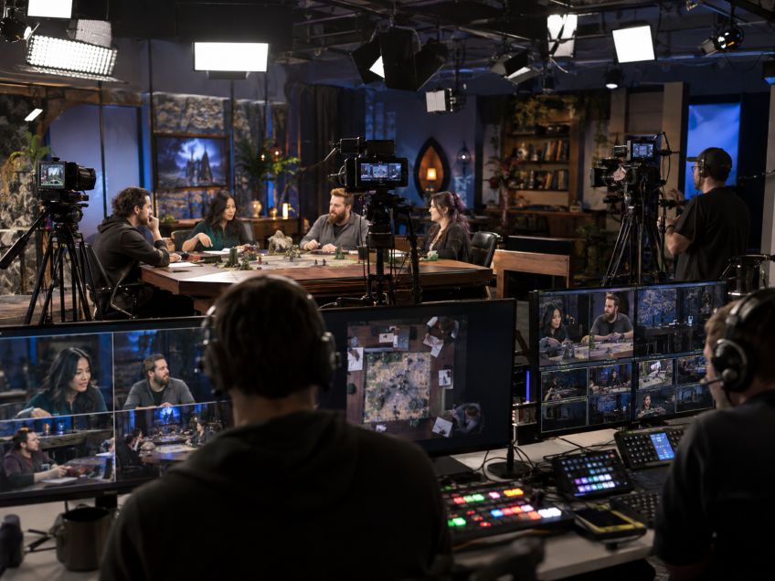professional live gaming production